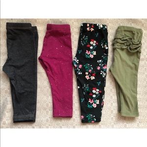 Girls Set Of Leggings